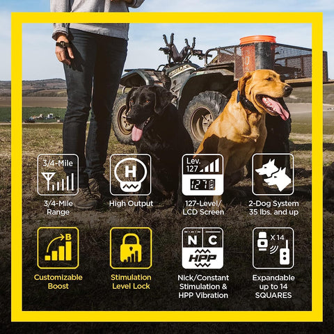 Image of Dogtra 1902S HANDSFREE Plus Boost and Lock, Remote Dog Training E-Collar