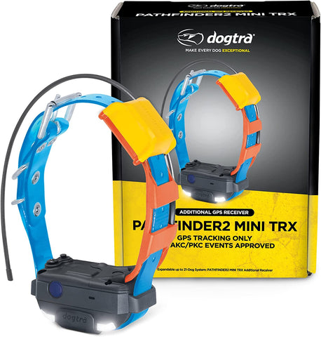 Image of Dogtra PATHFINDER2 MINI Additional GPS Dog Tracking Collar - Blue