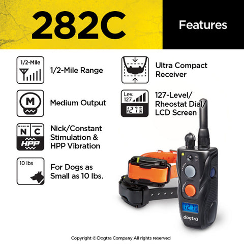 Image of Dogtra 282C Two Dog Remote Training Collar