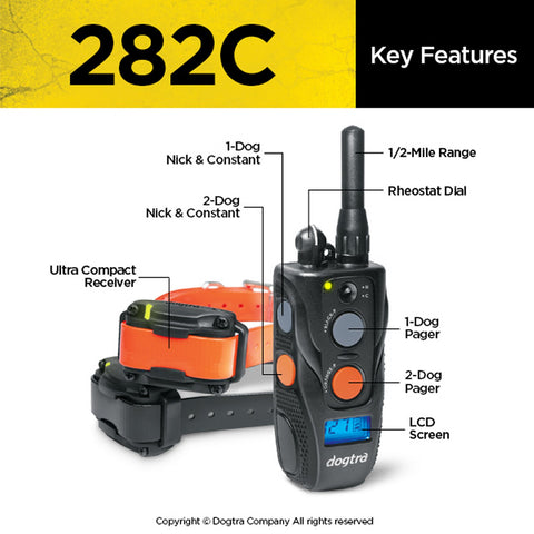 Image of Dogtra 282C Two Dog Remote Training Collar