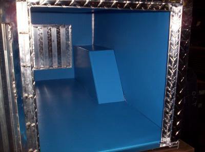 Image of Hunter Series Triple Compartment Dog Box - All Seasons Rear Vents w/o Storage - DOGSWAGI