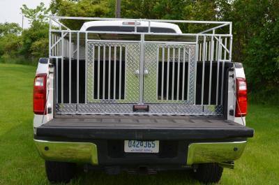Image of Over the Rail Series FULL BED 8 FOOT with Crossover Storage - DOGSWAGI
