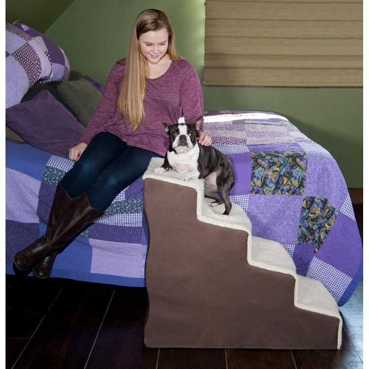 Easy Step IV Deluxe Soft Pet Stairs - DOGSWAGI
