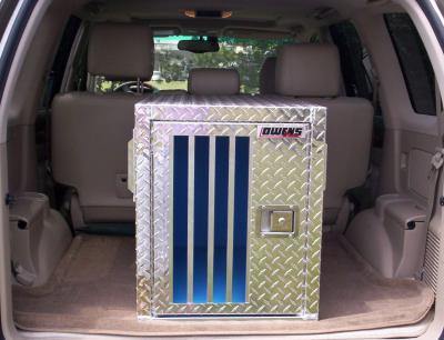 Image of Hunter Series Single Compartment Dog Box - Standard Vents w/o Storage - DOGSWAGI