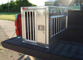 Hunter Series Single Compartment Dog Box - All Season Vents w/o Storage - DOGSWAGI