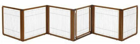 6 Panel Convertible Elite Pet Gate - DOGSWAGI