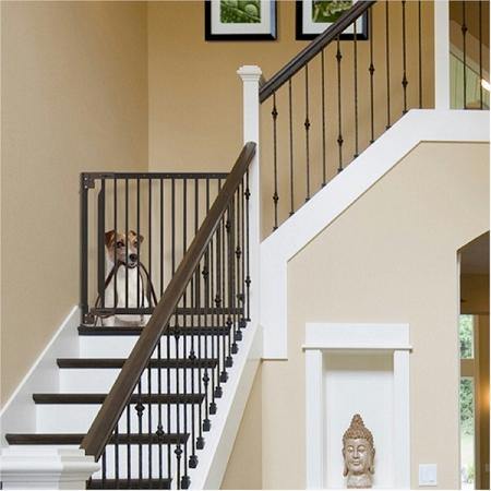 Expandable Walk Thru Pet Gate - DOGSWAGI