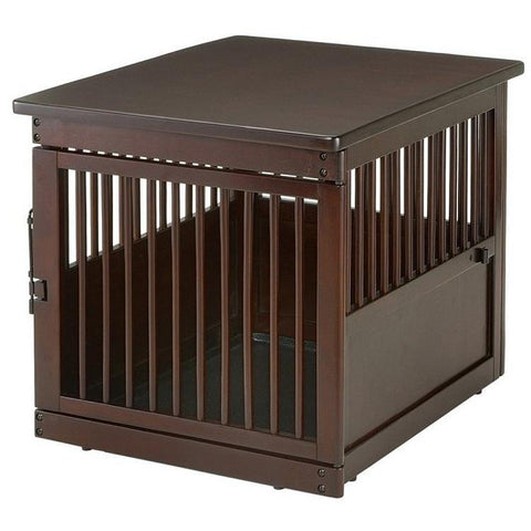 Image of Richell End Table Dog Crate - DOGSWAGI