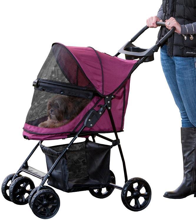 Happy Trails Lite NO-ZIP Pet Stroller - DOGSWAGI