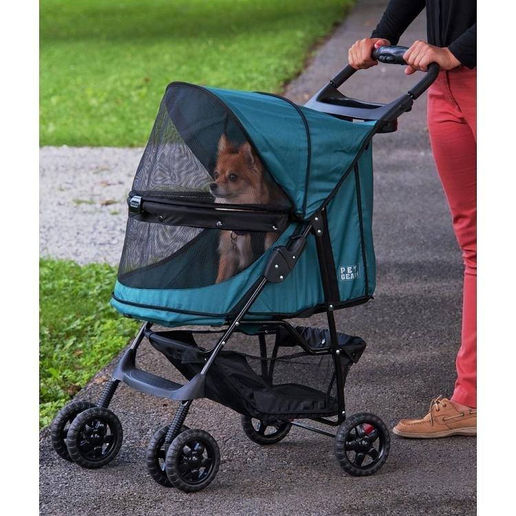 Happy Trails No-Zip Pet Stroller - DOGSWAGI