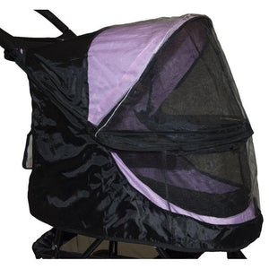 Weather Cover For No-Zip Happy Trails Pet Stroller - Black - DOGSWAGI
